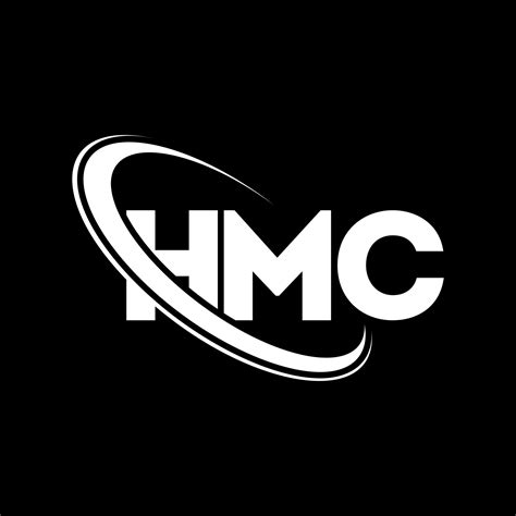 logotipo de hmc. letra hmc. diseño del logotipo de la letra hmc ...