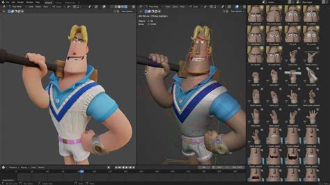 Rex - Character Rig - Blender Studio