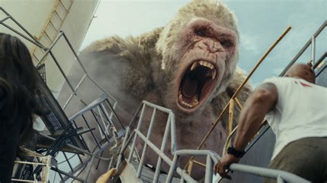 Review: ‘Rampage’ Turns to Rubble, Even Before the Mutant Animals Show ...