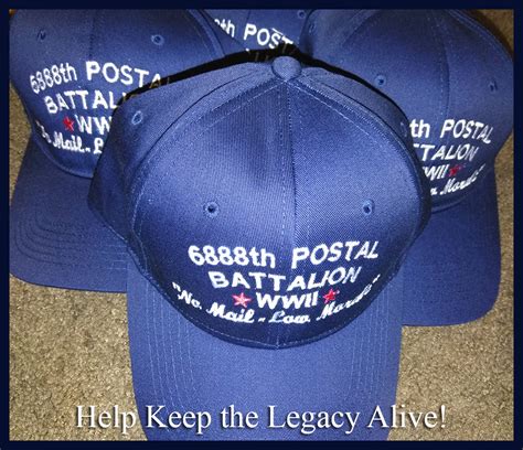 6888th Postal Battalion Hats