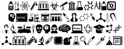 Science Icons font by Woodcutter - FontRiver