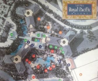 Resort Map | Loews Royal Pacific Resort at Universal Orlando | Florida