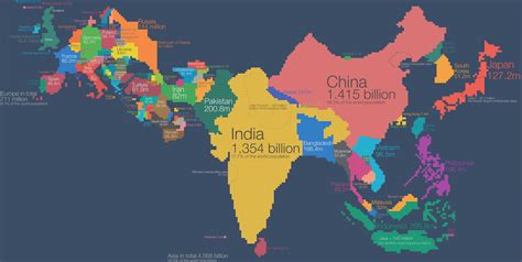 Map Of Europe And Asia With Countries - Cities And Towns Map