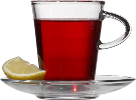 Red Tea with Lemon PNG Image | Tea, Tea cups, Tea shop