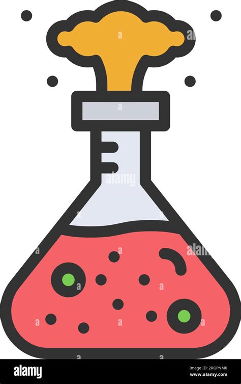 Chemical Reaction Icon Image Stock Vector Image & Art - Alamy