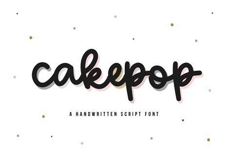 Cakepop - Fun Handwritten Script Font By KA Designs | TheHungryJPEG