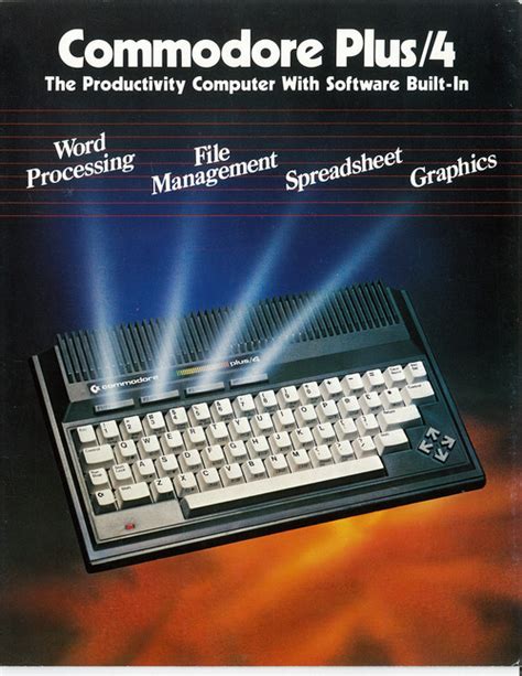 Commodore Plus/4 - Classic Computer Brochures