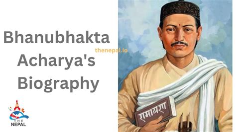 Bhanubhakta Acharya's biography, Nepal's First Poet