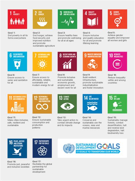 Sdgs Un / Sustainable Development Goals (SDGs) | UNIC Pretoria - Its 17 ...