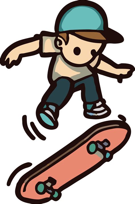 Skateboard Clip Art