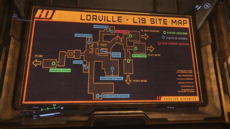 Lorville - L19 Site Map : r/starcitizen