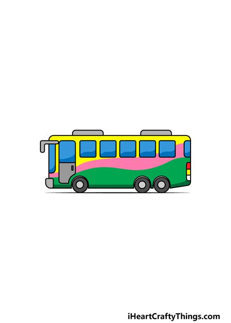 How To Draw A School Bus - The Best Bus