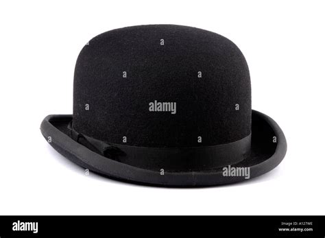 Black bowler hat Stock Photo - Alamy