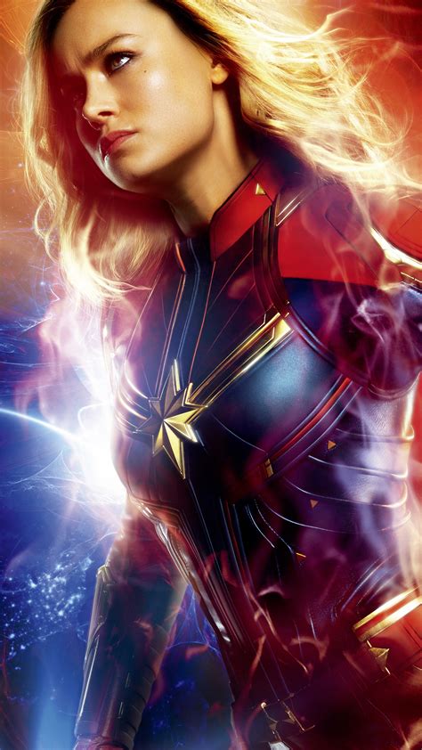 2160x3840 Brie Larson As Captain Marvel Movie 10k Sony Xperia X,XZ,Z5 ...