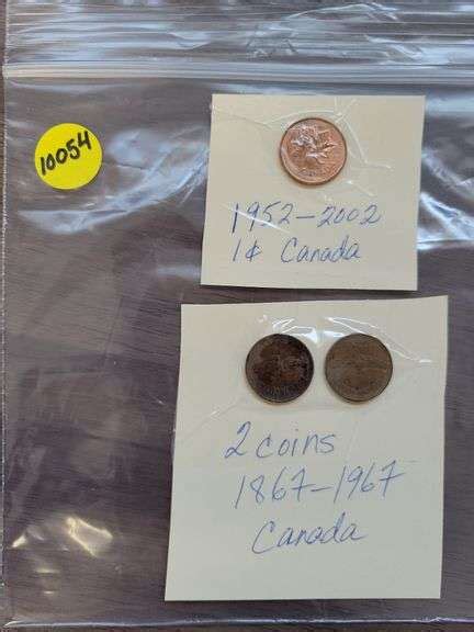 3 - Canadian Currency Coins - Yorkton Auction Centre