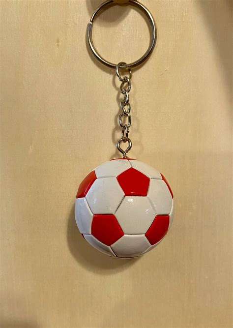 Soccer ball keychain personalized soccer ball keychain | Etsy