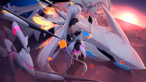 HD wallpaper: Honkai Impact, artwork, Honkai Impact 3rd, fan art, Kiana ...