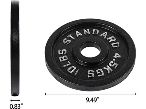 BalanceFrom Cast Iron 10 Pounds Weight Plate