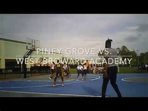 West Broward Academy vs Piney Grove - YouTube