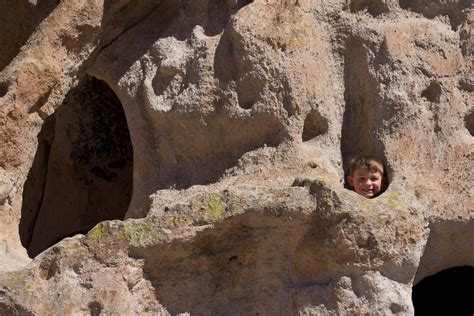 New Mexico | Cave dwellings at Bandelier National Monument. … | Flickr