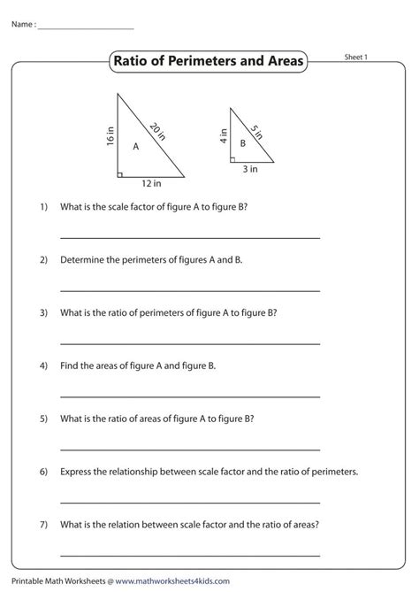 Scale Factor - Formula, Meaning, Examples - Worksheets Library