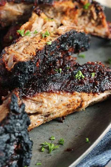 Spicy Grilled Barbecue Ribs - The Suburban Soapbox