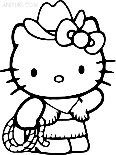 Hello Kitty coloring pages - Free Coloring Pages