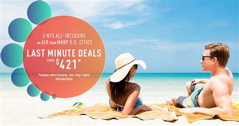 Last Minute All-Inclusive Vacation Packages - The Best Deals from ...