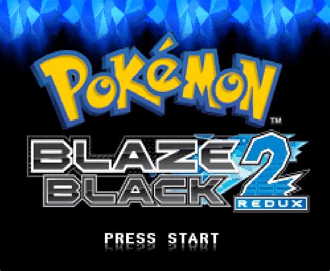 Pokemon Blaze Black 2 Redux | PokemonCoders