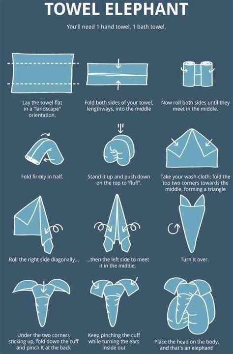 15+Simple Towel Origami Instructions - ViagraErection