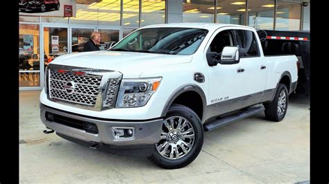 2016 Nissan Titan XD Platinum Reserve Cummins Diesel V8 Crew Cab 4X4 ...