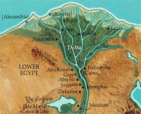 Nile Delta Photos | Egypt map, Ancient egypt history, Egypt