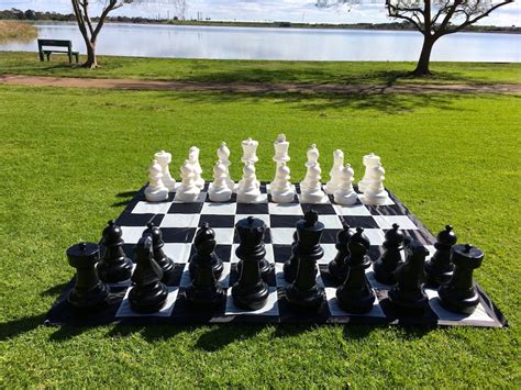 Giant Chess 3x3m Outdoor Chess Game Set - Etsy Australia