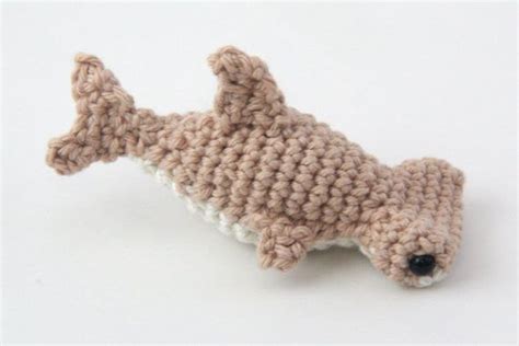 Hammerhead Shark Amigurumi Plush/keychain optional MADE TO ORDER - Etsy ...