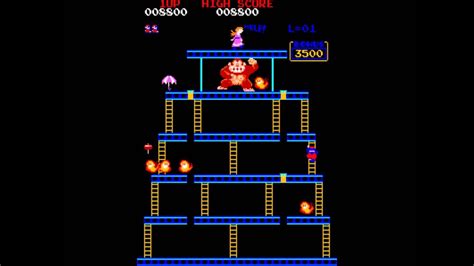 Donkey Kong - (1981) Gameplay - YouTube