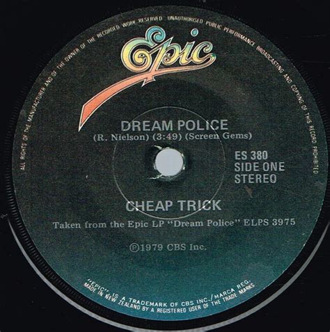 Cheap Trick - Dream Police (1979, Vinyl) | Discogs