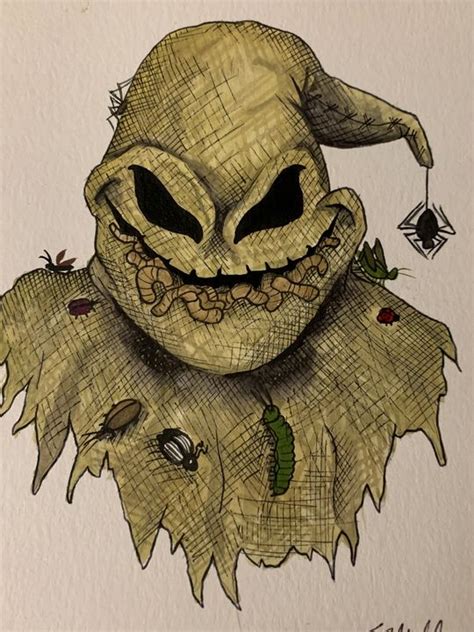 Oogie Boogie man - Art By Sam - Paintings & Prints, Entertainment ...