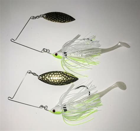 Spinnerbaits Weedless 2-3/8 & 2-1/2 w/Trailer Something new!!! | eBay