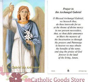 Prayer To Archangel Gabriel Catholic