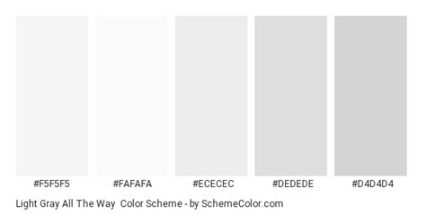 Color scheme palette image | Light grey color code, Color coding ...