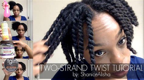 Two Strand Twist Natural Hair Instructions - Wavy Haircut