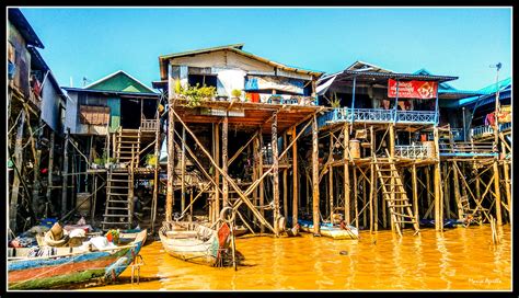 Palafitos del lago Tonlé Sap (Camboya) Imagen & Foto | world, asia ...