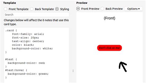 (Hover) CSS styling override - Card Design - Anki Forums