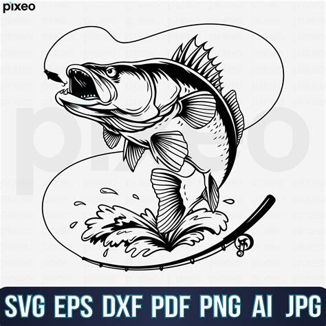 Walleye Fishing Svg Fishing Svg Walleye Fish Svg Walleye - Etsy Hong Kong