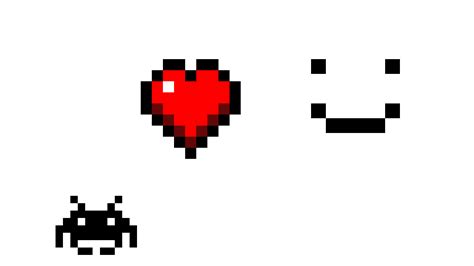 Simple Pixel Art Examples