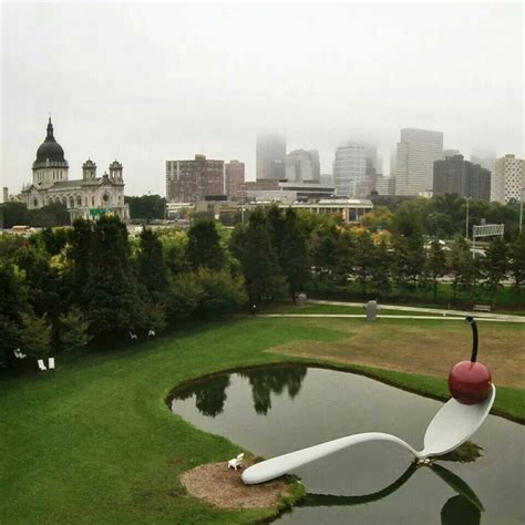 Spoon & Cherry sculpture at the Walker Art Center Dream Vacations ...