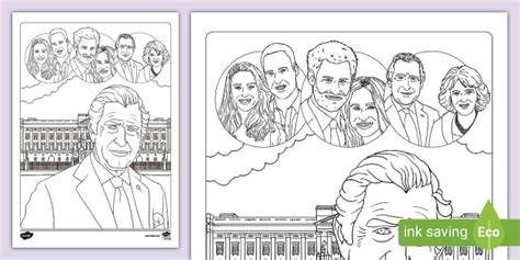 FREE! - King Charles Colouring Page | The Royal Family