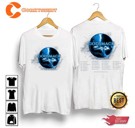 Godsmack And Staind Tour 2023 North American Tour T-shirt - Corkyshirt