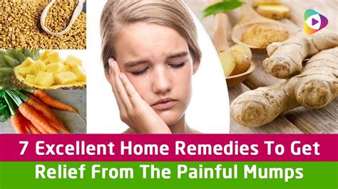 7 Excellent Home Remedies To Get Relief From The Painful Mumps - Health ...