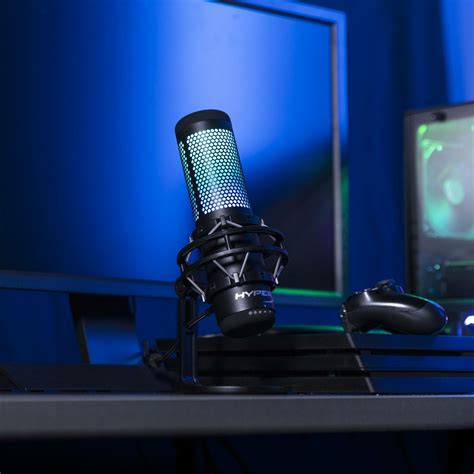 HyperX Releases the QuadCast S USB Microphone With Customizable RGB ...